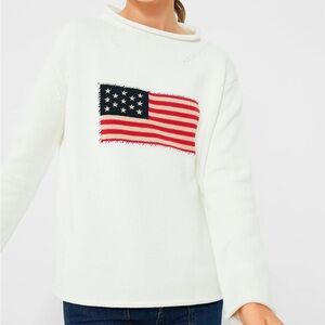 Tuckernuck White Americana Sweater